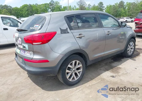 2015 Kia Sportage Lx from USA, damaged, VIN KNDPB3AC3F7776495